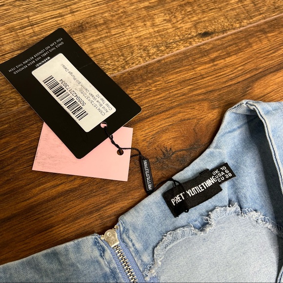 ✨Jean Crop Top✨ - Picture 3 of 3